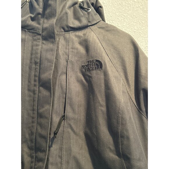 The North Face INLUX (Women's MEDIUM) Gray Insulated Jacket Coat - Picture 2 of 6